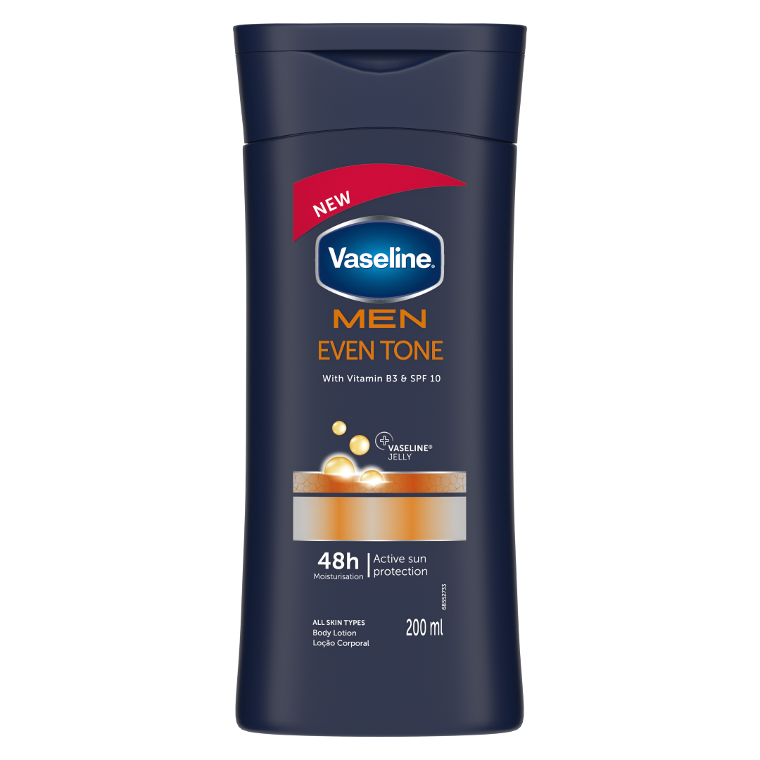 VASELINE MEN BODY LOTION EVEN TONE 200ML